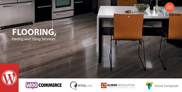 Flooring – Paving and Tiling Services WordPress Theme